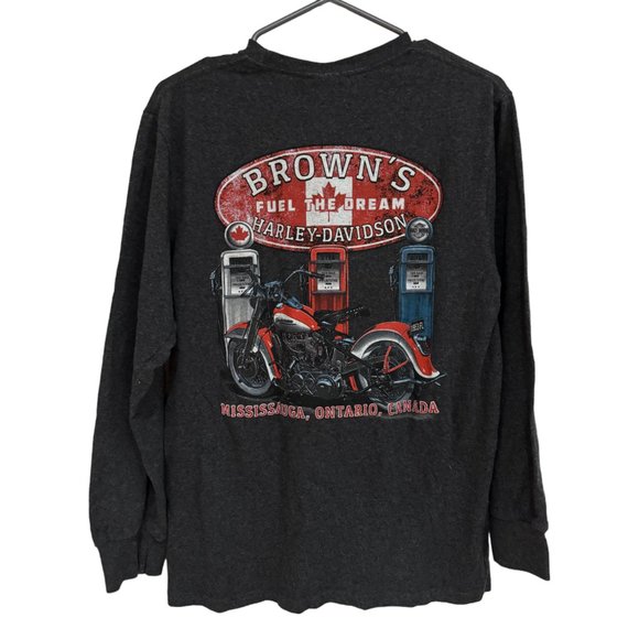 Harley-Davidson Long Sleeve Shirt Mississauga Ontario Canada - Size M - Picture 3 of 3